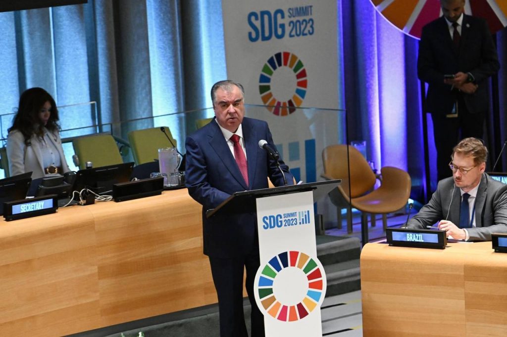Participation in the summit of sustainable development goals