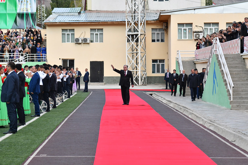 Participation in the celebrations of the 33rd anniversary of State Independence in the city of Khorugh