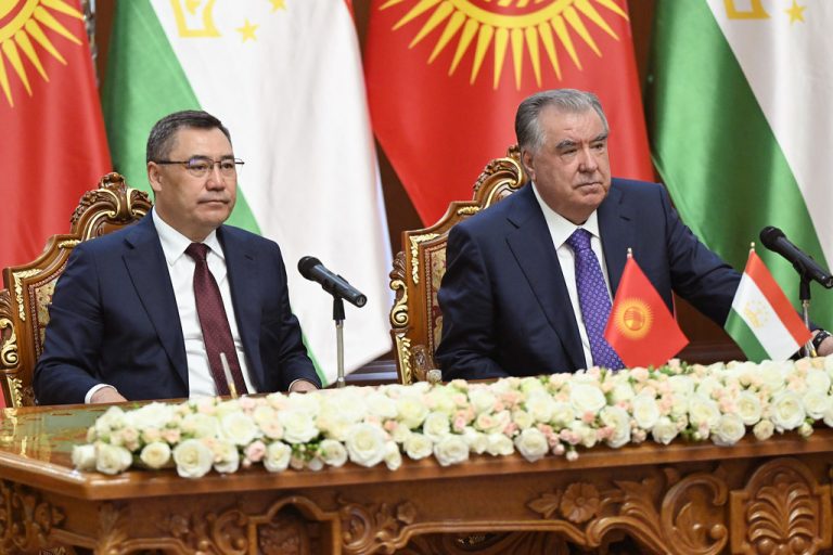 Virtual opening of the border checkpoint between Tajikistan and Kyrgyzstan