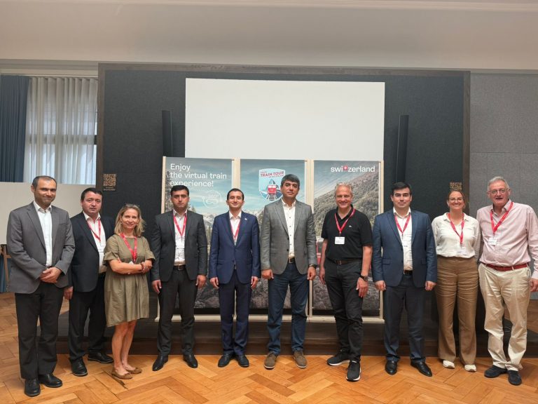 Visit of representatives of the country’s tourism industry and the Ambassador Extraordinary and Plenipotentiary of the Republic of Tajikistan to the Swiss Confederation from the central office of the Swiss National Marketing Organization (Swiss Tourism)